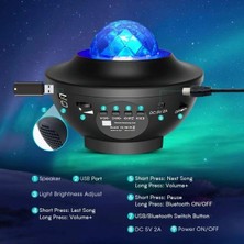 TKÇ Kullanıma Uygun Galaxy Cover Multifonksiyon Projektör
