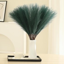 Yeşil Pampa Çim Dekoru - 30 Adet 60 cm Yapay Pampa Çim Dekoru Uzun, Vazo Dolgusu Için Sahte Pomp