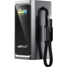 M33 PD100W 20000MAH Hızlı Şarj Özellikli Powerbank, Usb-C Kablosu/bağlantı Noktası + Usb-A Ba
