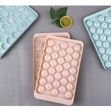 TKÇ 12 cm 33 Parça Kullanıma Uygun Yuvarlak Buz Yapma Kalıbı