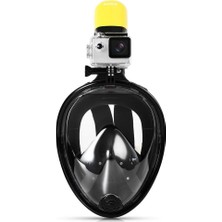TKÇ Maske Full Face Şnorkel Dalış Tam Yüz Anti Sis ve Sızıntı S/m