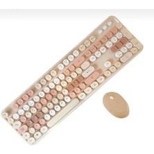 TKÇ Mofii /k Sweet Kahverengi Klavye Mouse Set