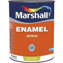 Enamel Antipas Gri 0.75LT-METALLERIN Paslanmasını Engeller-Boya Öncesi Astar Görevi Görür