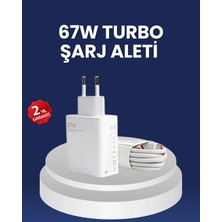 Hace Bazaar 67 Watt Hızlı Şarj Adaptörü Samsung S20 S21 S22 S23 Uyumlu