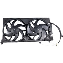 Peugeot Partner (5,5f) 1.9 D 1996- Fan Motoru Davlumbazli Tesisatli Ciftli 340MM 1308FF.09 Wisco