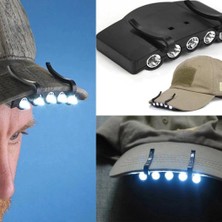TKÇ Şapkaya Takılan LED Lamba Güçlü Aydınlatma Kullanım Kolaylığı Kamp ve Outdoor Tasarım