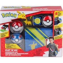 Hazego Pok PKW3649 Pokemon Clip N Go Bandolier Büyük Set