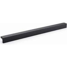 Kazan Hobi Lada Mat Siyah Metal 512 mm 51.2 cm Uzun Mobilya Çekmece Dolap Kulpları Mutfak Dolabı Kapak Kulbu