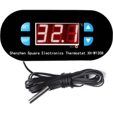 Kazan Hobi Sanec Röle Çıkışlı Dijital Termostat 12V Sıcaklık Kontrol Cihazı XH-W1308