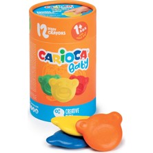 Kazan Hobi Carioca Teddy Bebek Crayons 12'li +1 Yaş