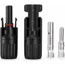 Kazan Hobi Jl SS04 Fotovoltaik Güneş Paneli Konnektör Seti 1000V 30A, IP67, UL-94V0, Ce Sertifikalı