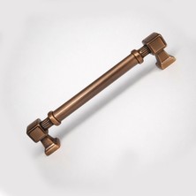 Kazan Hobi Talas Düz Antik Bakır Çekmece Dolap Kulp 128 mm Metal Mobilya Mutfak Banyo Vestiyer Kulbu