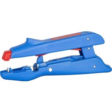 Kazan Hobi Weicon Mini-Duo No. 150 | Otomatik Abisolierer | Abisolieren 0,5 – 6,0 Mm² (20 – 10 Awg) | Entegre Kesici Ila 6,0 mm Ø | Kablo Sıyırıcı Selbsteinstellend | Tüv | Mavi/kırmızı |% 100 Made In Germany