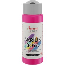 Kazan Hobi Red Rose Fuşya Akrilik Boya 60 ml