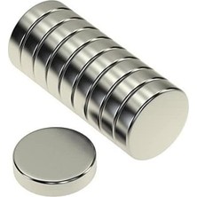 Kazan Hobi Ø20X5 mm Neodyum Mıknatıs - Yuvarlak, Güçlü (4 Adet)