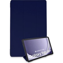 Uravas Store Samsung Galaxy Tab A9 Plus Kılıf Tablet Smart Kılıf - Lacivert