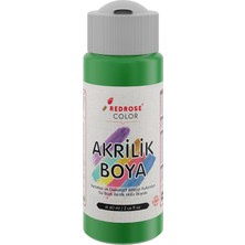 Kazan Hobi Red Rose Yeşil Akrilik Boya 60 ml