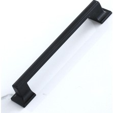 Kazan Hobi BADEM10 Gama 128 mm Siyah Kulp Metal Mutfak Mobilya Çekmece Dolabı Dolap Kulpları Kapak Kulbu Kulpu 12.8 cm