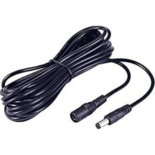 Kazan Hobi Alfais 4382 Dc Adaptör Uzatma Kablosu 1 M 5.5mm x 2.1mm Dişi Erkek