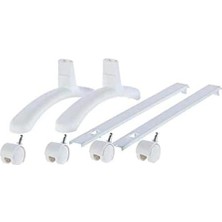 Kazan Hobi Nobo FS40 Tekerlekli Ayak | Panel Isıtıcı Uyumlu, Hızlı Montaj, Seyyar Kullanım Aparatı (40 Cm)