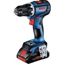 Kazan Hobi Bosch Professional 18 V Sistem Akülü Matkap Gsr 18V-90 C (2 x Akü 5.0 Ah, Şarj Cihazı Gal 18V-40, L-Boxx Içinde), 06019K6006, Mavi