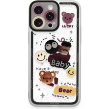 Uravas Store Iphone 14 Pro Max Kılıf Sweet Desenli Silikon Kapak - Sarı