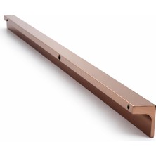 Kazan Hobi Lada Bronz Renk Metal 800 mm 80 cm Uzun Mobilya Çekmece Dolap Kulpları Mutfak Dolabı Kapak Kulbu