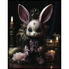 Kazan Hobi Gothic Pastel Stuffed Bunny Voodoo Doll, Design 3 (Sketchbook): Embrace The Dark Whimsy And Unleash Your Creativity