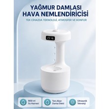 Marsilyan Anti Yerçekimi Su Damlası Hava Nemlendirici 800 ml Ultrasonik Aroma Difüzör