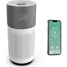 Kazan Hobi Xenon Smart Hava Temizleyici | Mobil Kontrol Hepa 13 Wifi 550 Cadr Uvc Göstergeli (Gri) X7420