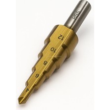 Kazan Hobi Proalet Kademeli Matkap Ucu, Hss, Titanyum Nitrür Kaplamalı, 4-12 Mm, Metal, Sac, Alüminyum, Plastik Için, Uzun Ömürlü, Pürüzsüz, Delik Açma, Yüksek Performans, Tüm Matkaplara Uyumlu