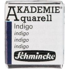 Kazan Hobi Schmincke Akademie Aquarell Yarım Tablet Sulu Boya 442 Indigo