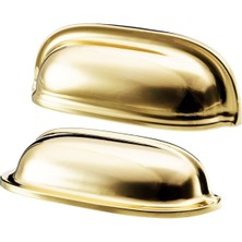 Kazan Hobi Ikea Eneryda Mobilya Kulpu, 89 Mm, 2 Adet, Gold Altın Pirinç