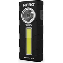 Kazan Hobi Nebo NB6809 Tino Led/cob Çalışma Lambası, Siyah, 300 Lümen, 3 Aaa Alkalin