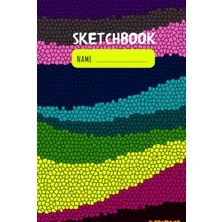 Kazan Hobi Sketchbook: Colorful Notebook For Drawing, Painting, Sketching Or Doodling
