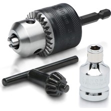 Kazan Hobi Neiko® 20754 Bir 3/8 Chuck Dönüştürücü, Quick Change Şaftlı Sürücüler Için | 1/2 Adaptör Dahil