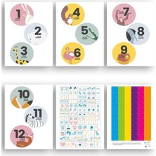 Kazan Hobi Le Color Lecolor Bebek Sticker Seti