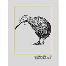 Kazan Hobi Sketchbook: Bird Sketch, Large 8.5" x 11", 110 Pages, Perfect For Everyone, Crayons, Pencils, Drawing And Sketching