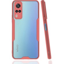 Uravas Store Vivo Y53S Kılıf Platin Silikon - Pembe