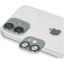 Uravas Store Iphone 11 Pers Alüminyum Kamera Lens - Yeşil