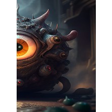 Kazan Hobi Independently Published A4 Artist Sketchbook Beholder Cover