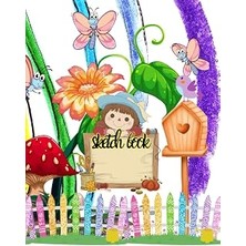 Kazan Hobi Sketch Book For Kids: A4 Size Drawing Notebook 100 Pages Of Blank White Sheets And Lined "one By One With A" Beautiful Cover | Large A4 Drawing Book For Children