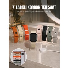 Toyigoo Bluetooth Konuşmalı Akıllı Saat 7 Farklı Kordonlu Ios ve Android Uyumlu Akıllı Kol Saati - Li