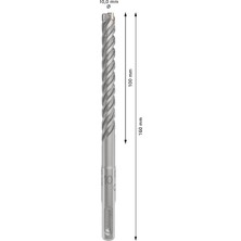 Kazan Hobi Bosch 1x Pro Sds Plus-5x Kırıcı Delici Delme Ucu (Donatılı Beton, Beton, Ø 10,00 Mm, Professional Aksesuar Kırıcı Delici)