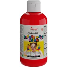 Kazan Hobi Kırmızı Parmak Boyası 250GR