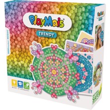 Kazan Hobi Playmais Trend Mozaik Mandala Yaratıcı Set, El Işi Için, 6 Yaşından Büyük Çocuklar Için, 3.000'DEN Fazla Adet ve 6 Mozaik, Mandalalı Yapışkan Resim, Yaratıcılığı ve Ince Motor Becerilerini Teşvik Eder