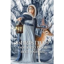 Kazan Hobi Independently Published Christmas Coloring Book And Journal For Kids And Adults: Lined Journal With Christmas Inspired Coloring Pages. Christmas Gifts Under 25