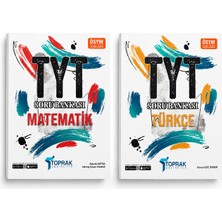 Toprak Yayıncılık Tyt Matematik + Tyt Türkçe Soru Bankası Seti 2 Kitap – Ösym Tarzı Video Çözümlü Yks Hazırlık