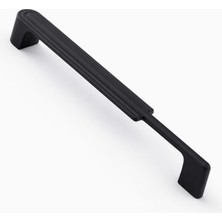 Kazan Hobi Yıldız 160 mm Siyah Metal Kulp Mobilya Çekmece Dolap Kapak Kulpu Dayanıklı Kulbu Kulpları Siyah