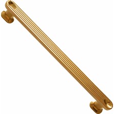 Kazan Hobi Özen Metal Bronz Çekmece Kulp 160 mm Dolap Kapak Kolu Modern Şık Tasarım Dayanıklı Mobilya Kulpu